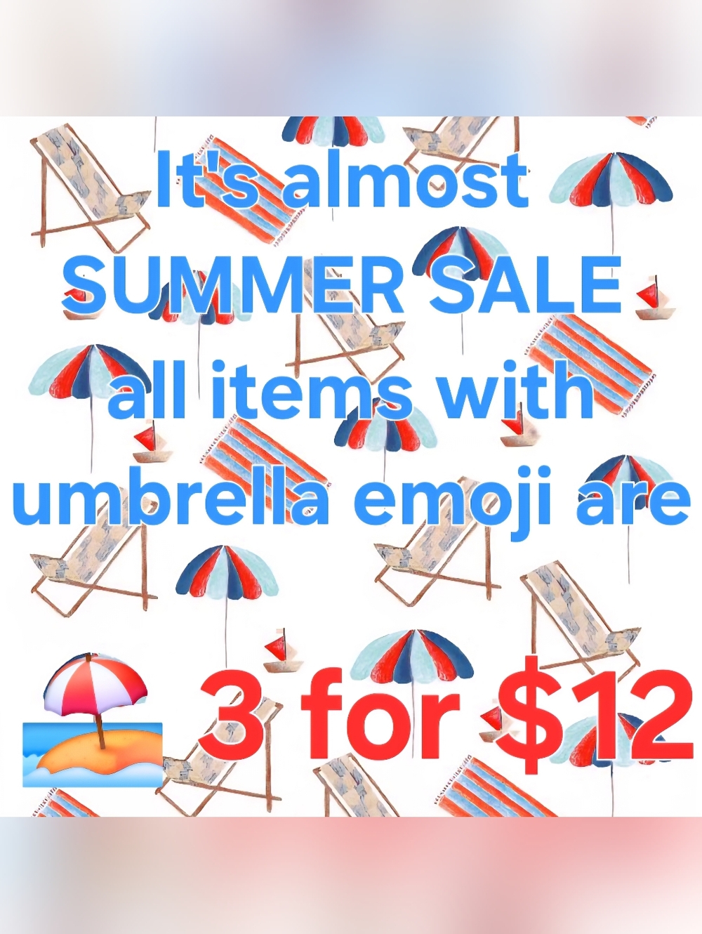 3 FOR $12 Or $4 Each (Must Bundle At Least 3 To Get Offer)